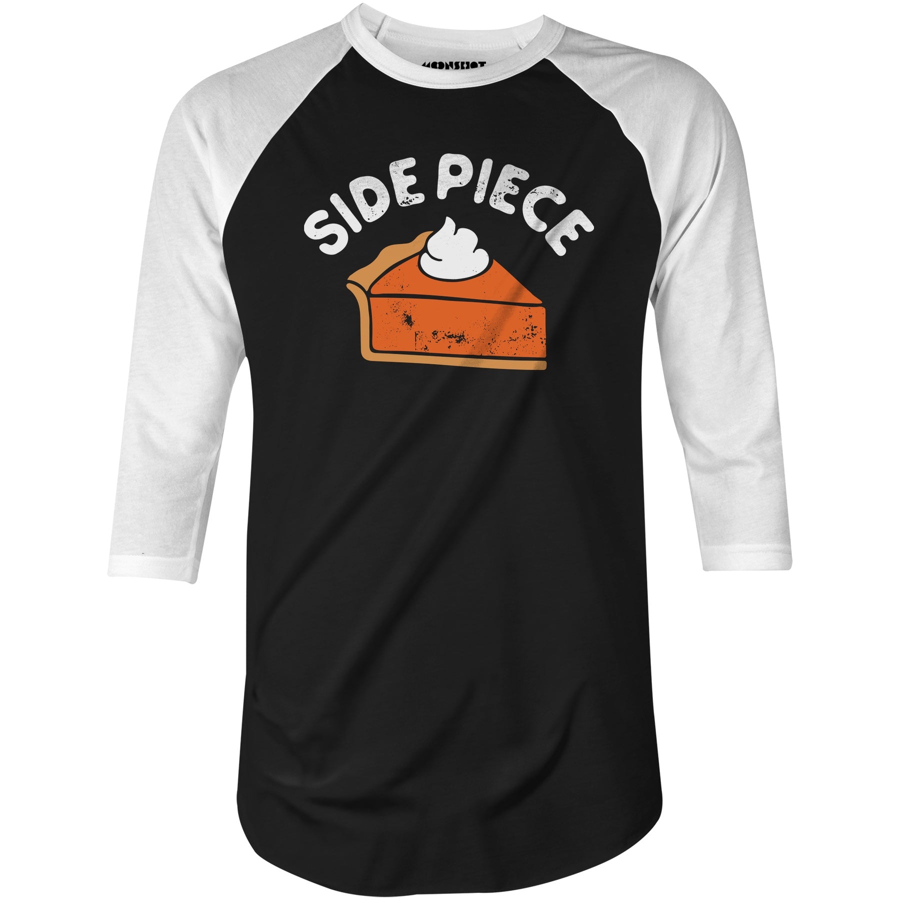 Side Piece - 3/4 Sleeve Raglan T-Shirt