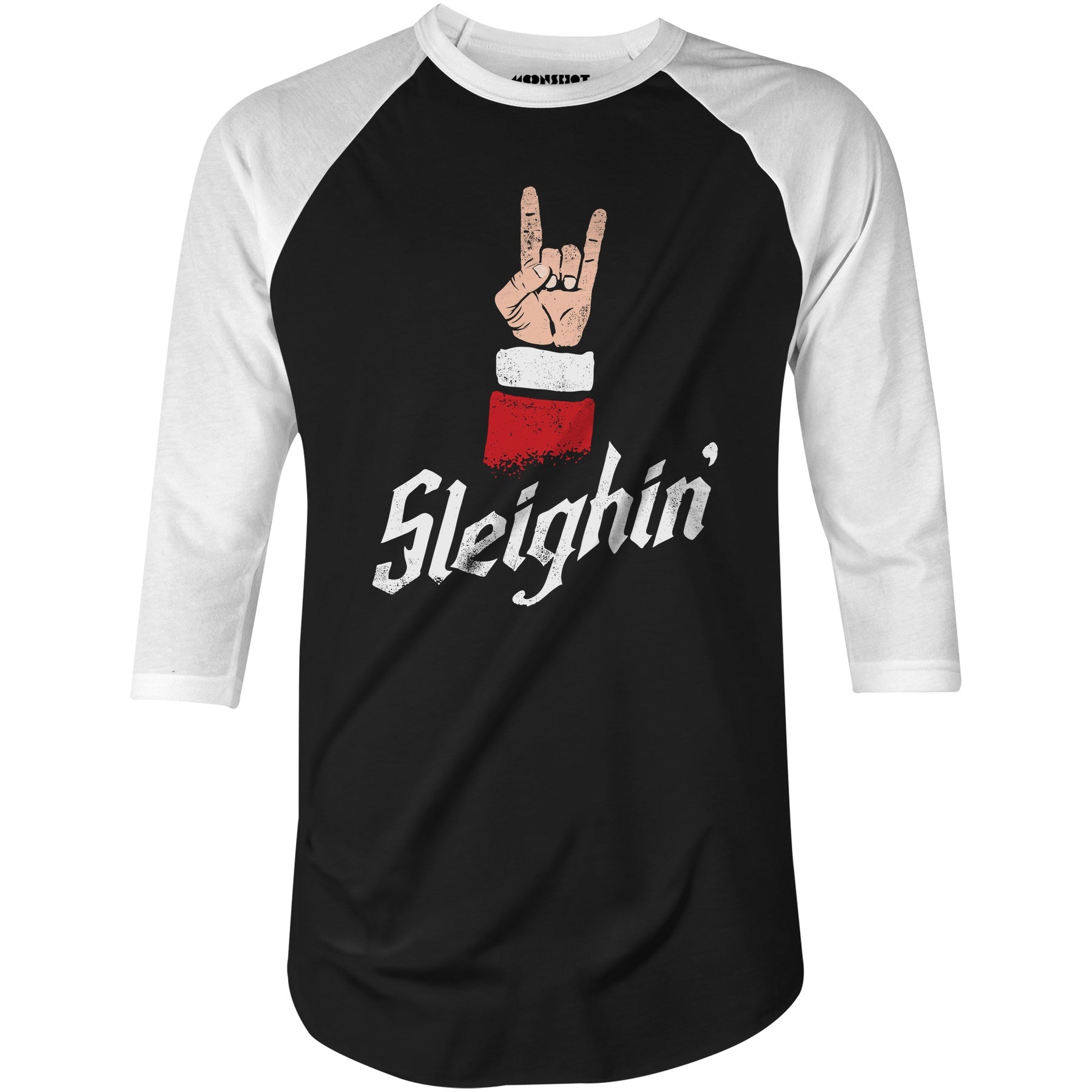 Sleighin' - 3/4 Sleeve Raglan T-Shirt