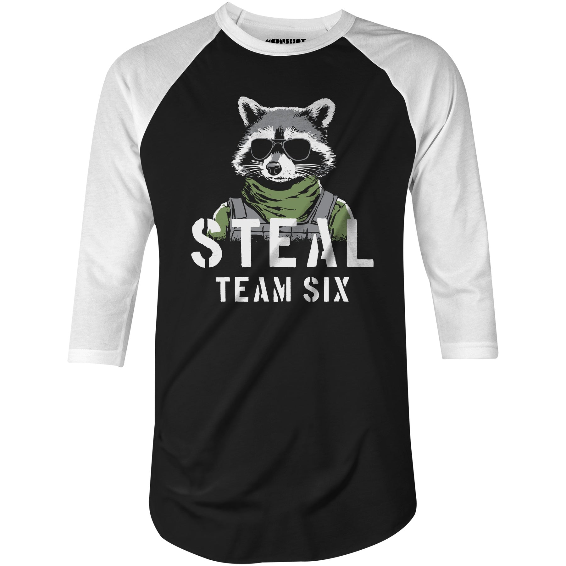 Steal Team Six - 3/4 Sleeve Raglan T-Shirt