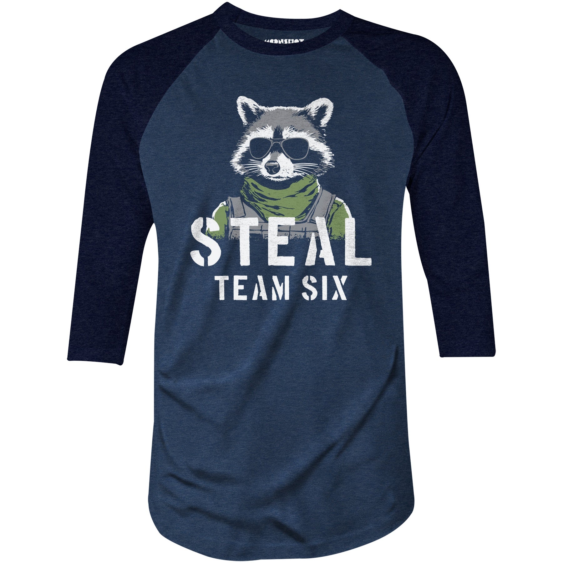 Steal Team Six - 3/4 Sleeve Raglan T-Shirt