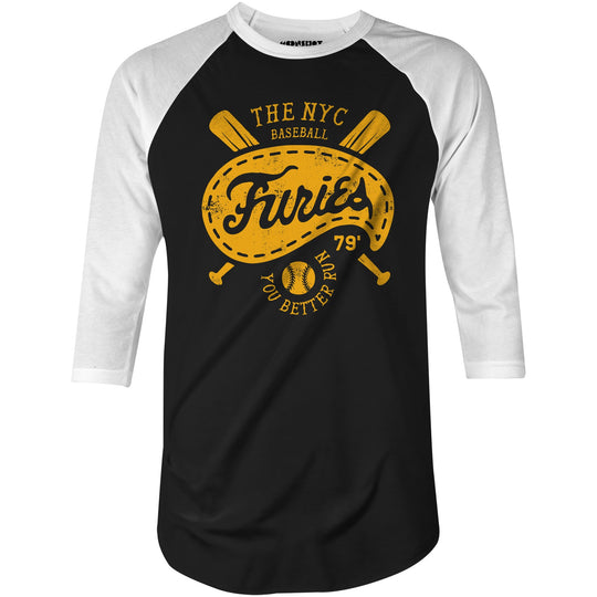 The Baseball Furies - 3/4 Sleeve Raglan T-Shirt