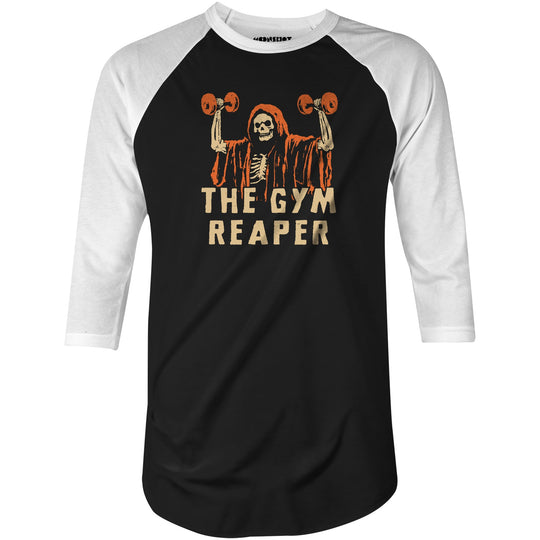 The Gym Reaper - 3/4 Sleeve Raglan T-Shirt