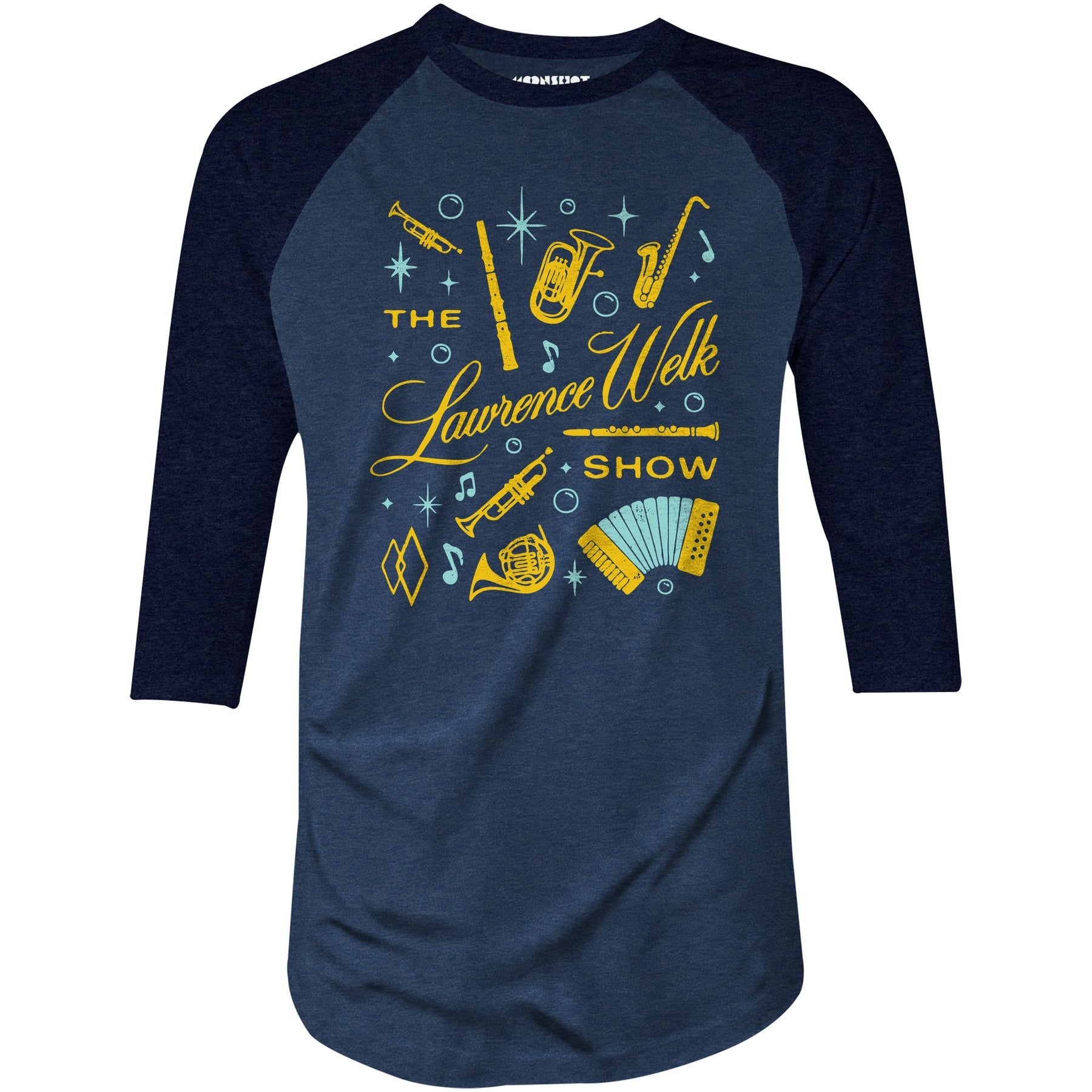 The Lawrence Welk Show - 3/4 Sleeve Raglan T-Shirt