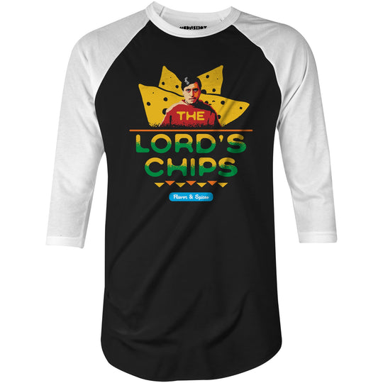 The Lord's Chips - 3/4 Sleeve Raglan T-Shirt