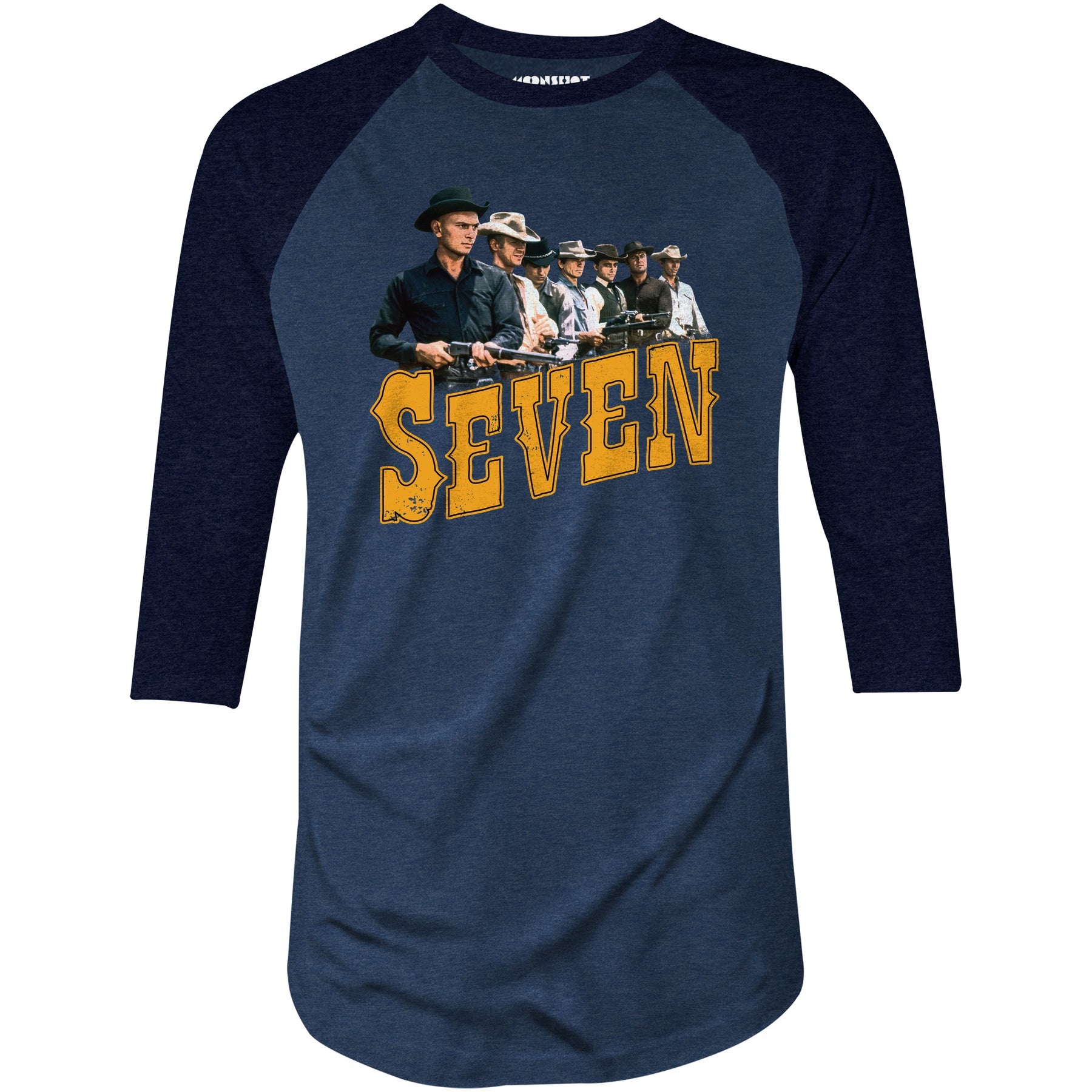 The Magnificent Seven - 3/4 Sleeve Raglan T-Shirt