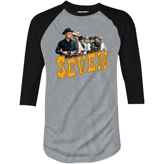 The Magnificent Seven - 3/4 Sleeve Raglan T-Shirt
