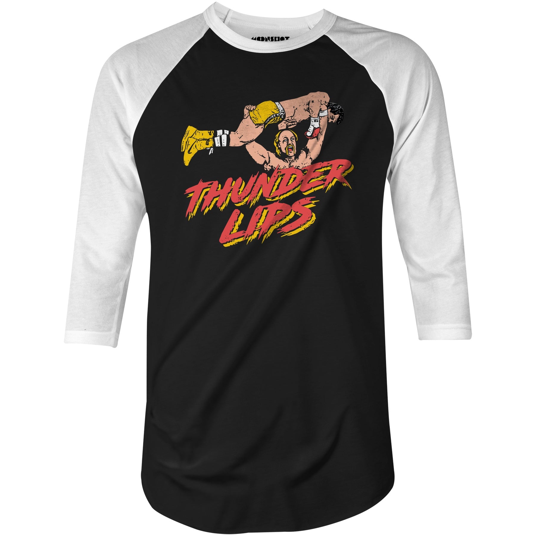 Thunderlips - 3/4 Sleeve Raglan T-Shirt