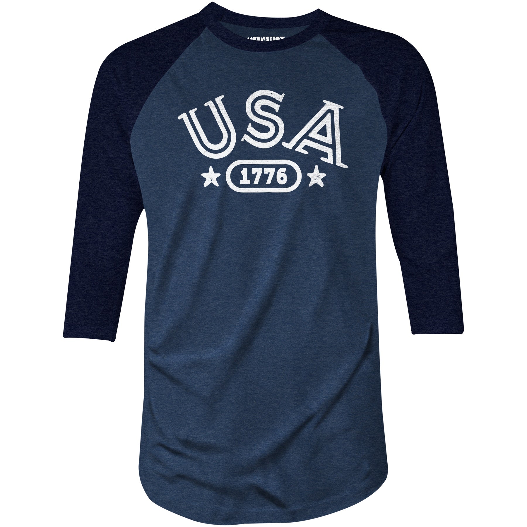 USA 1776 - 3/4 Sleeve Raglan T-Shirt
