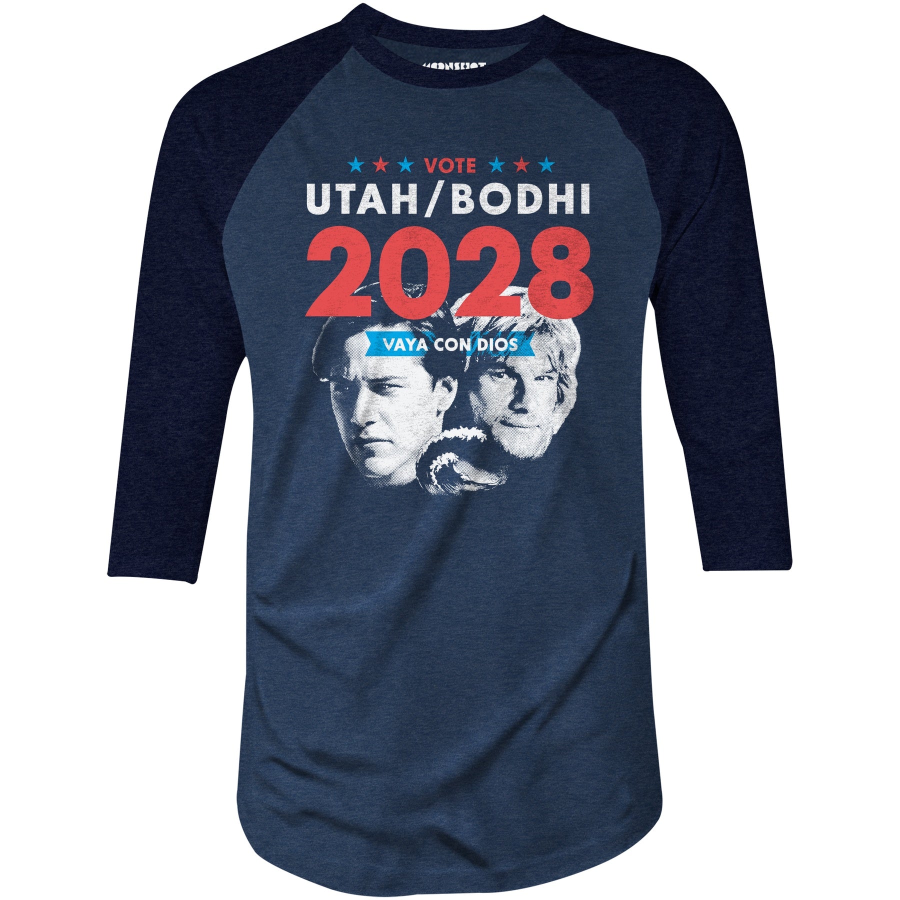 Utah Bodhi 2028 - 3/4 Sleeve Raglan T-Shirt