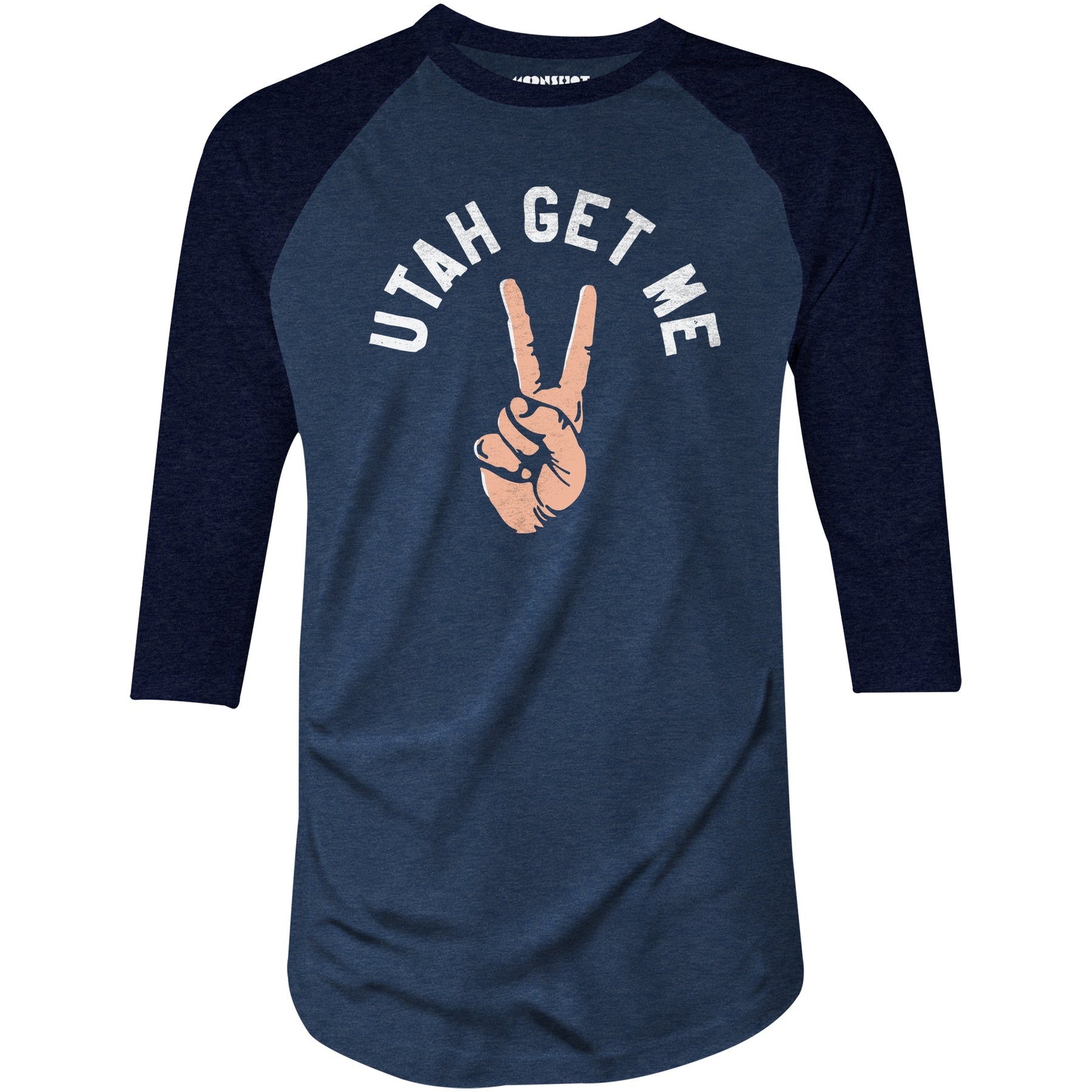 Utah Get Me Two - 3/4 Sleeve Raglan T-Shirt