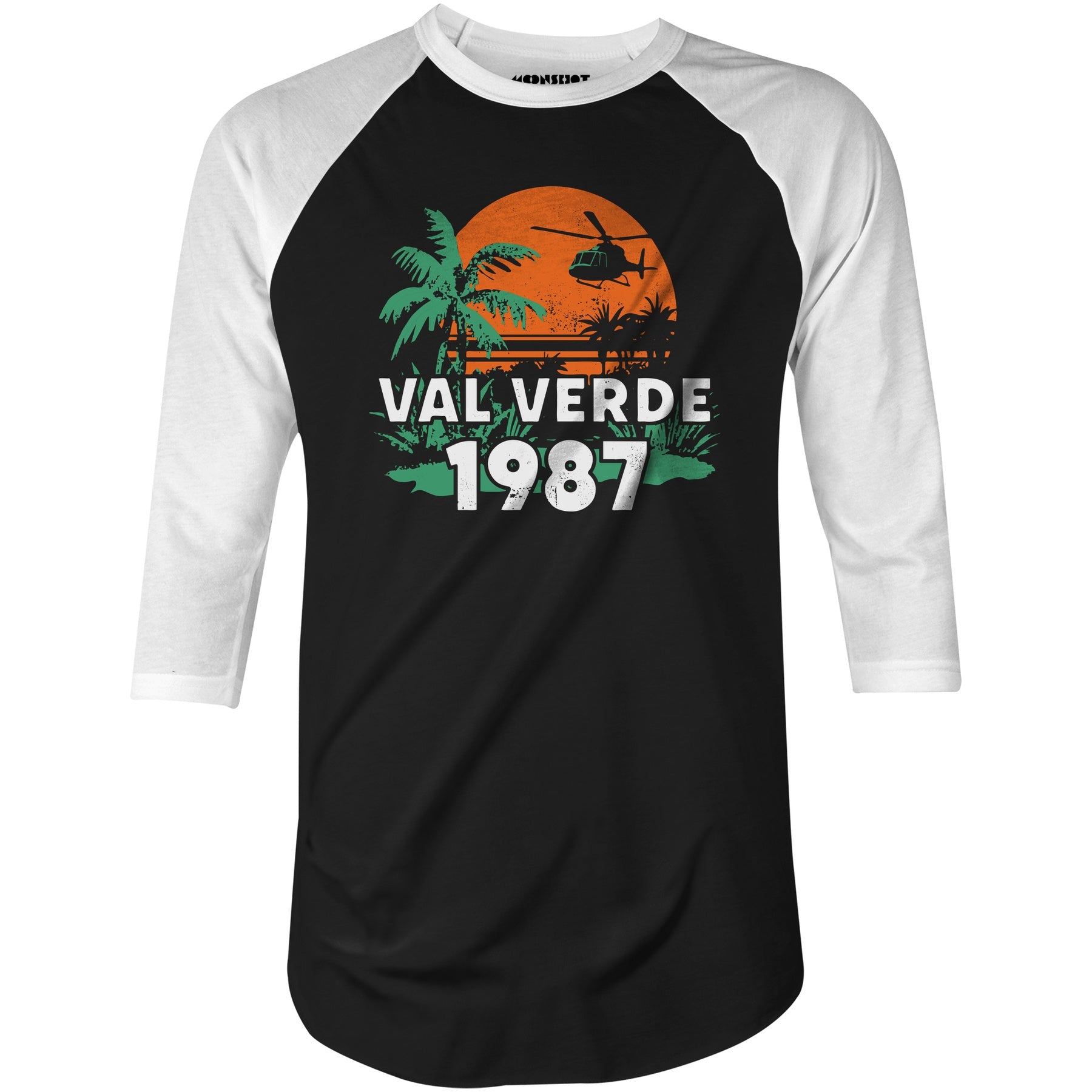 Val Verde 1987 - 3/4 Sleeve Raglan T-Shirt