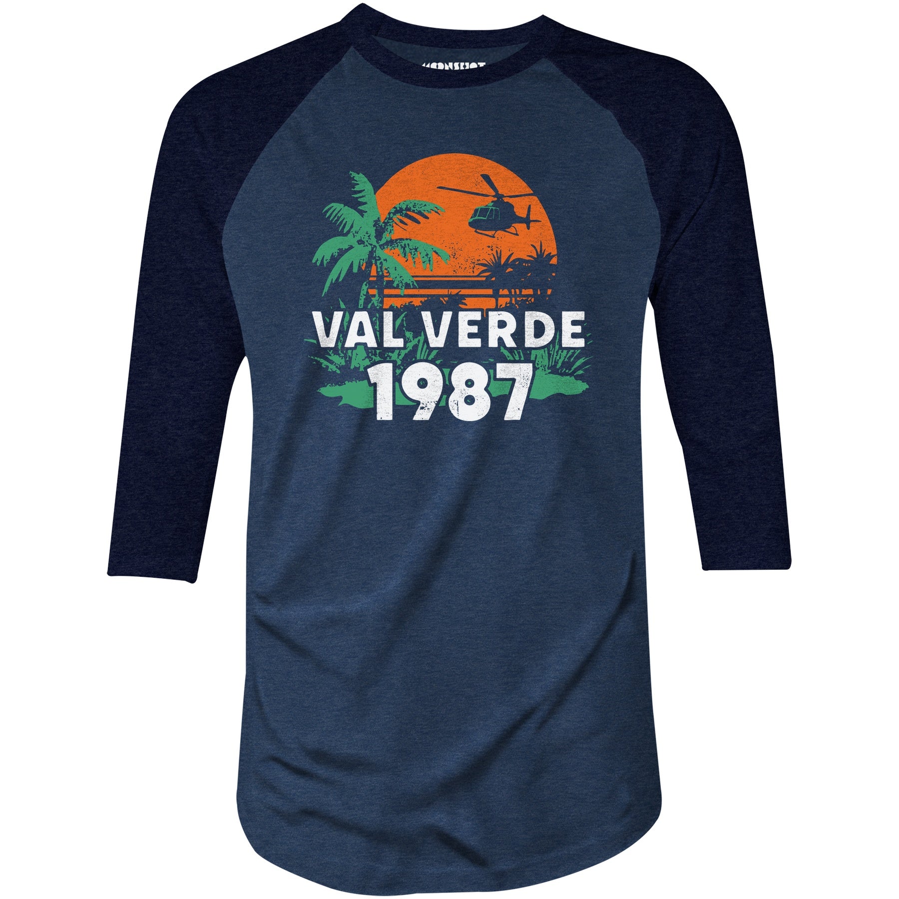 Val Verde 1987 - 3/4 Sleeve Raglan T-Shirt