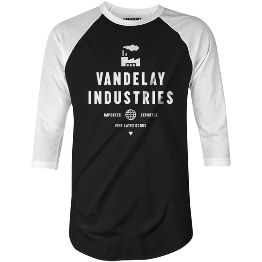 Vandelay Industries - 3/4 Sleeve Raglan T-Shirt