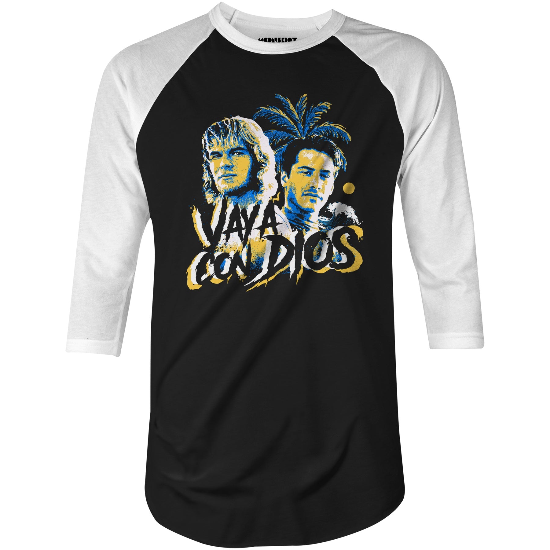 Vaya Con Dios v2 - 3/4 Sleeve Raglan T-Shirt