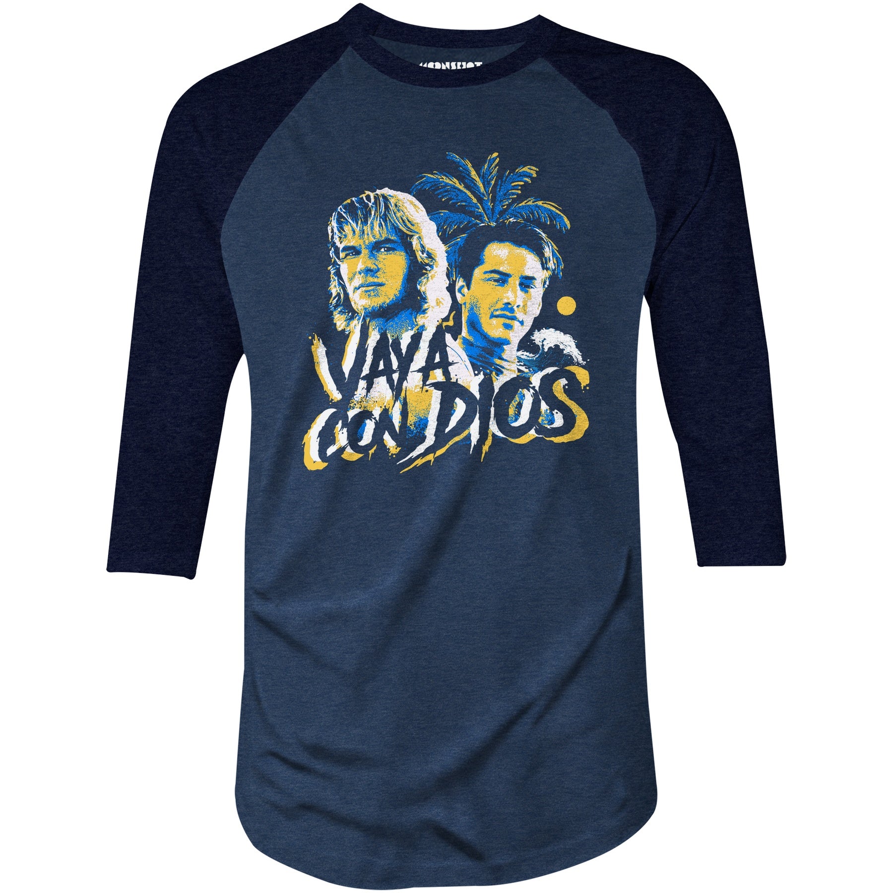 Vaya Con Dios v2 - 3/4 Sleeve Raglan T-Shirt