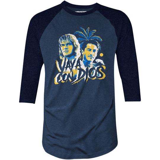 Vaya Con Dios v2 - 3/4 Sleeve Raglan T-Shirt