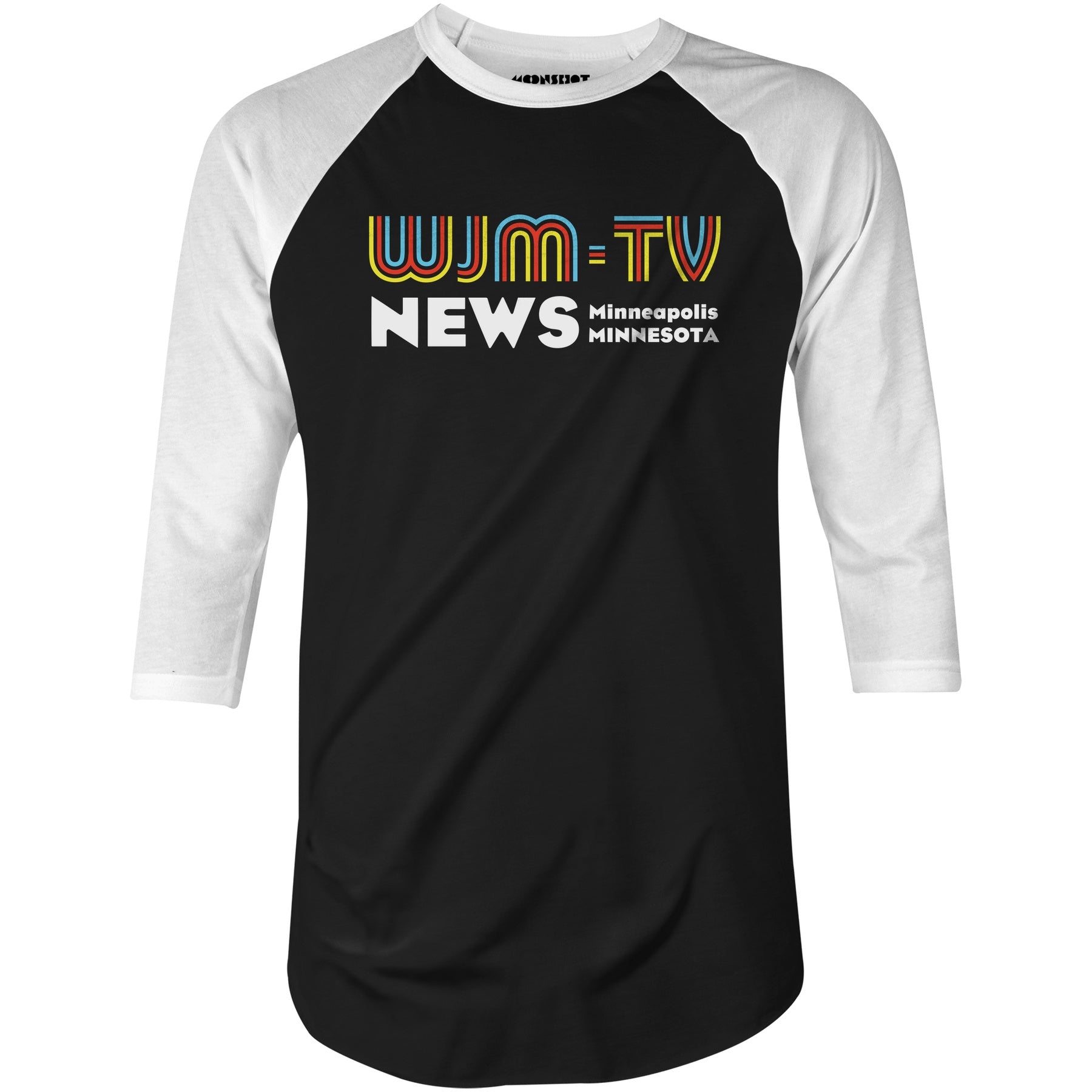WJM-TV News - 3/4 Sleeve Raglan T-Shirt