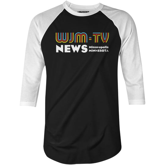 WJM-TV News - 3/4 Sleeve Raglan T-Shirt