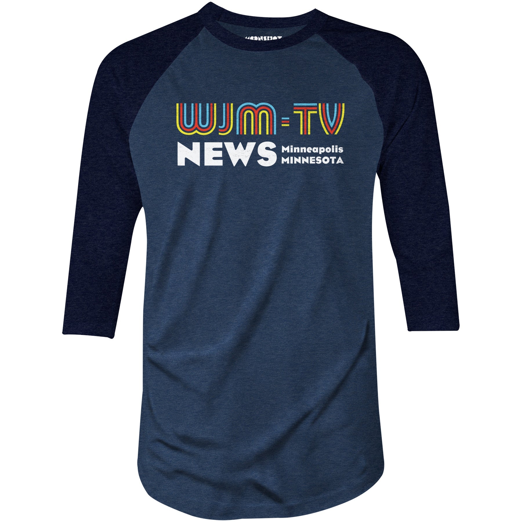 WJM-TV News - 3/4 Sleeve Raglan T-Shirt