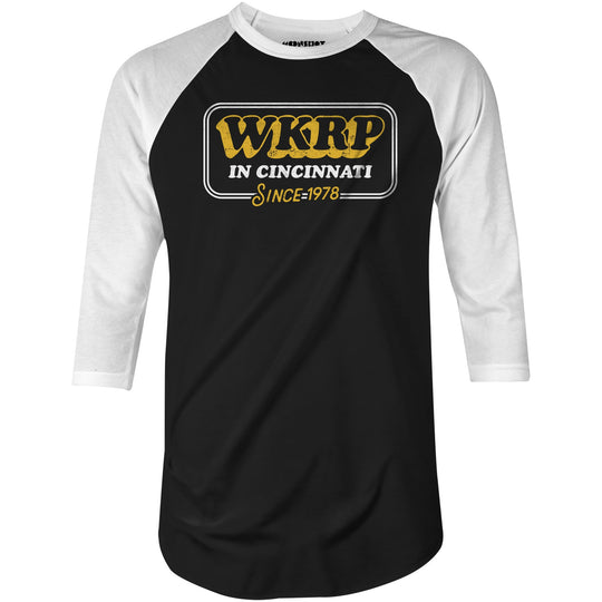 WKRP in Cincinnati - Since 1978 - 3/4 Sleeve Raglan T-Shirt
