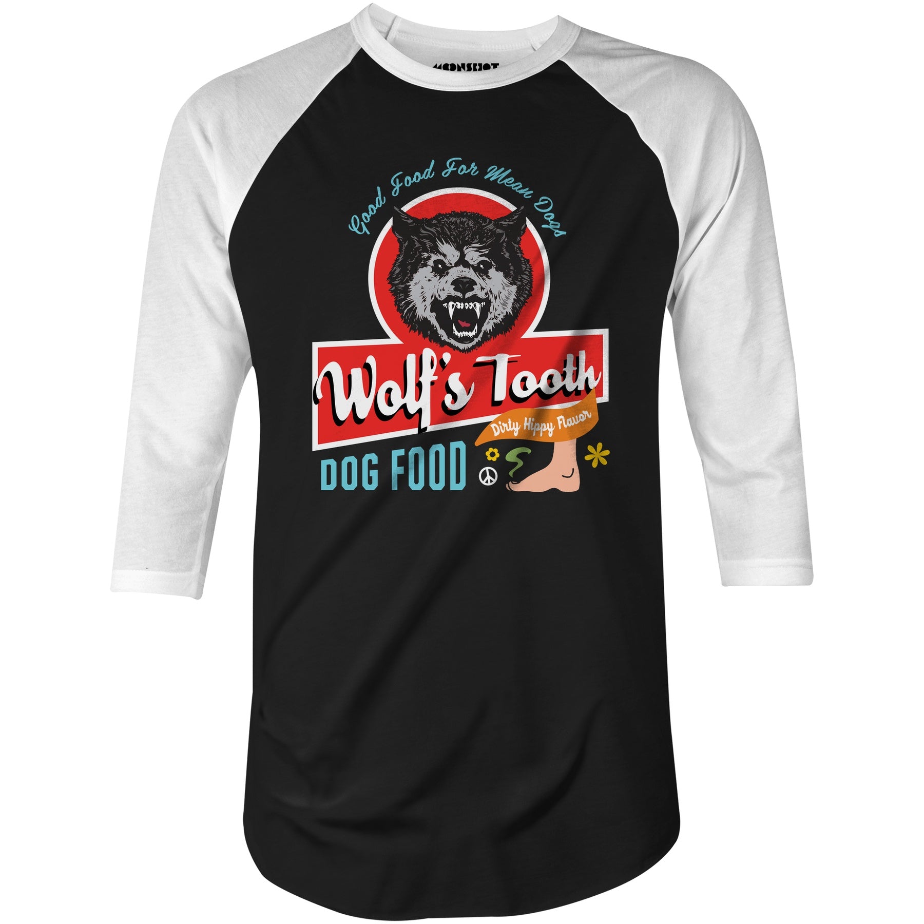 Wolf's Tooth Dog Food - 3/4 Sleeve Raglan T-Shirt