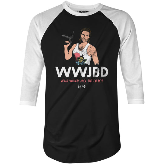 WWJBD - 3/4 Sleeve Raglan T-Shirt