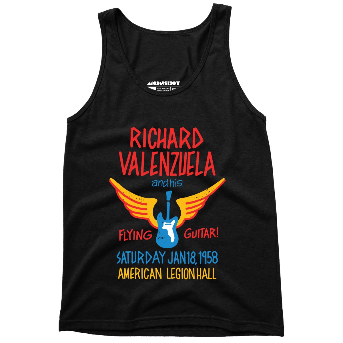 Richard Valenzuela and His Flying Guitar - Unisex Tank Top