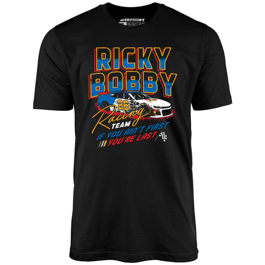 Ricky Bobby Racing Team - Black - Full Front