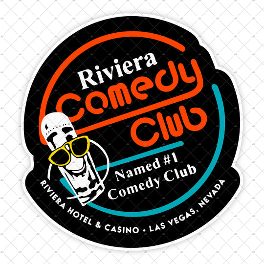 Riviera Comedy Club - Sticker