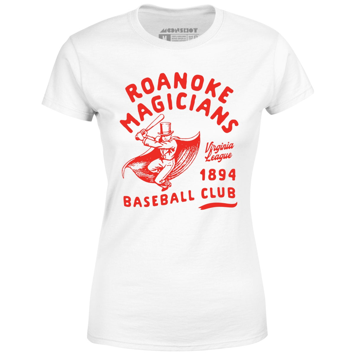 Roanoke Magicians - Virginia - Vintage Defunct Baseball Teams - Women's T-Shirt