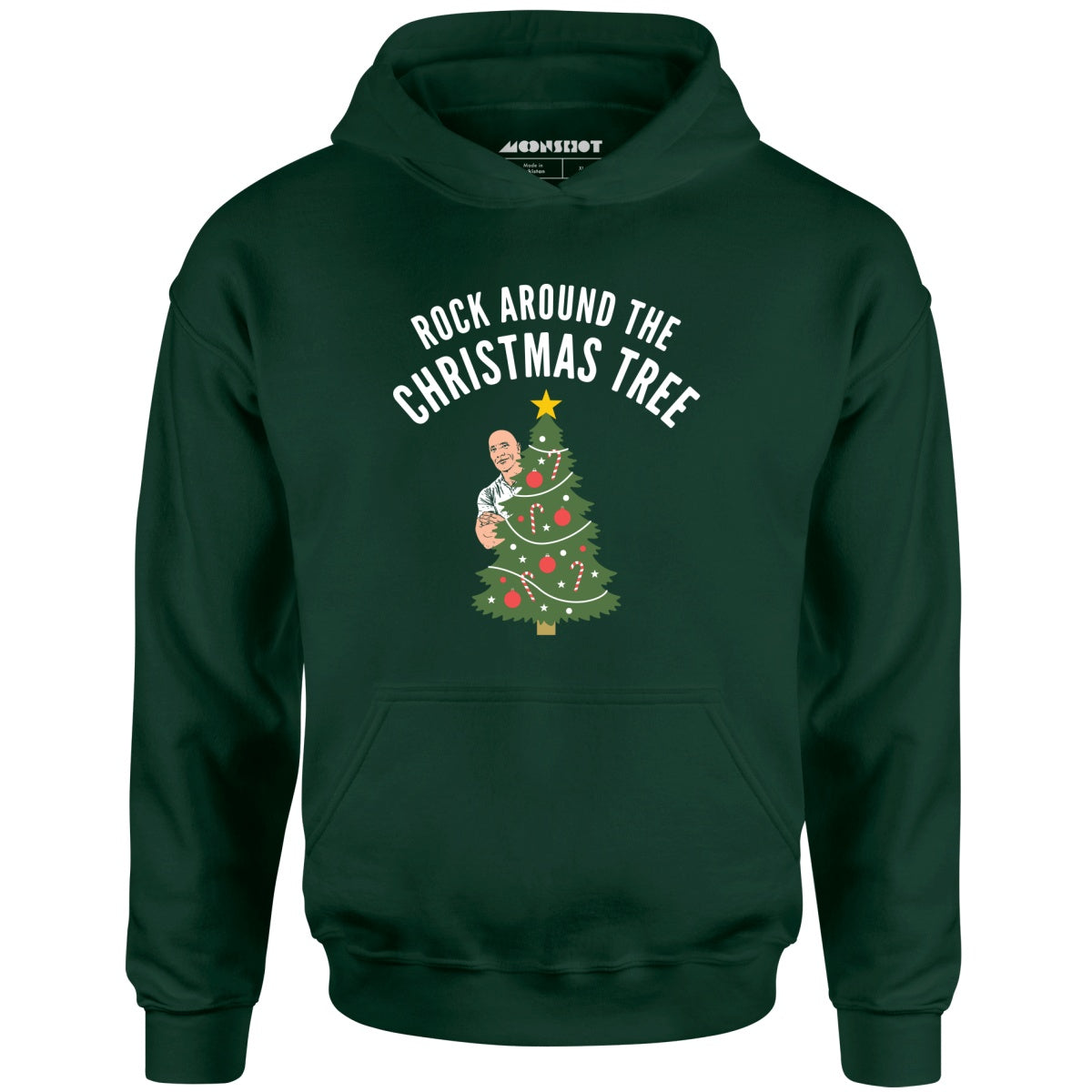 Rock Around the Christmas Tree - Unisex Hoodie