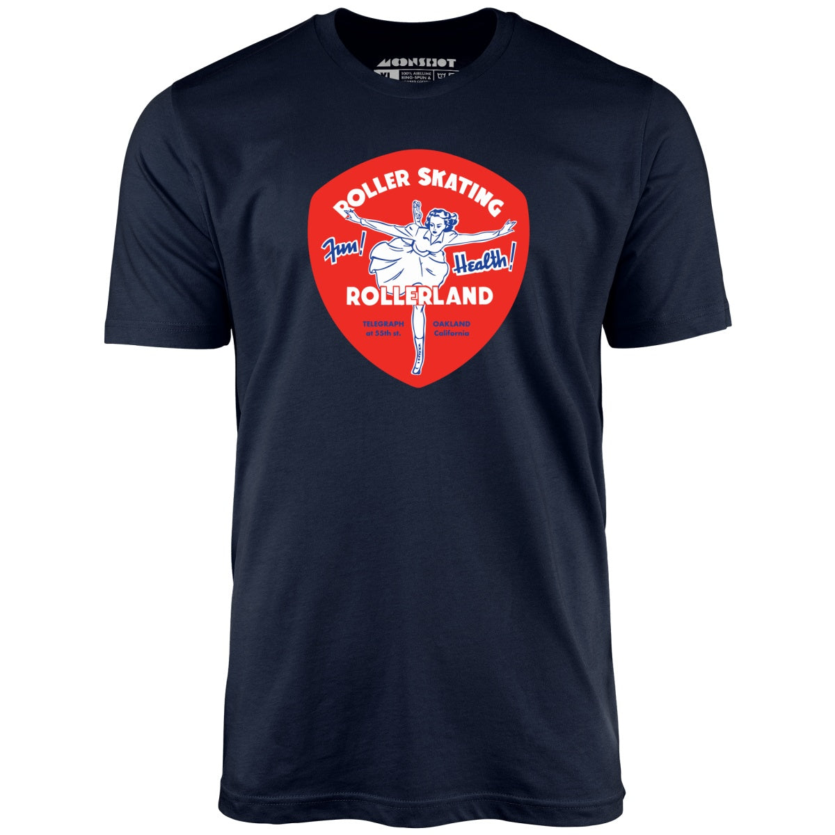 Rollerland - Oakland, CA - Vintage Roller Rink - Unisex T-Shirt