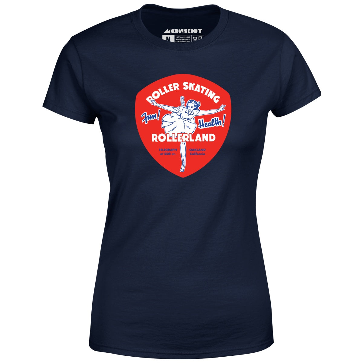 Rollerland - Oakland, CA - Vintage Roller Rink - Women's T-Shirt