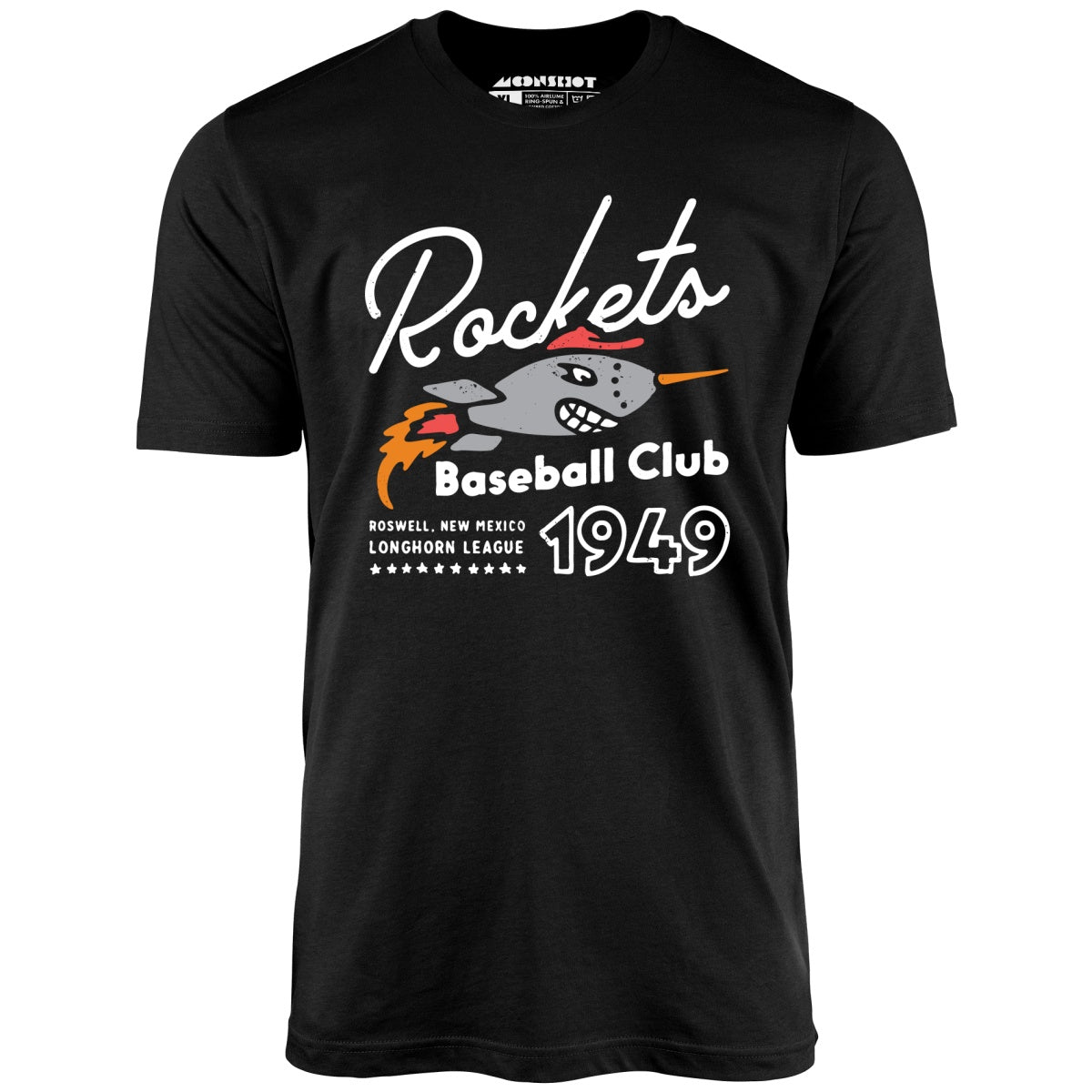 Roswell Rockets - New Mexico - Vintage Defunct Baseball Teams - Unisex T-Shirt