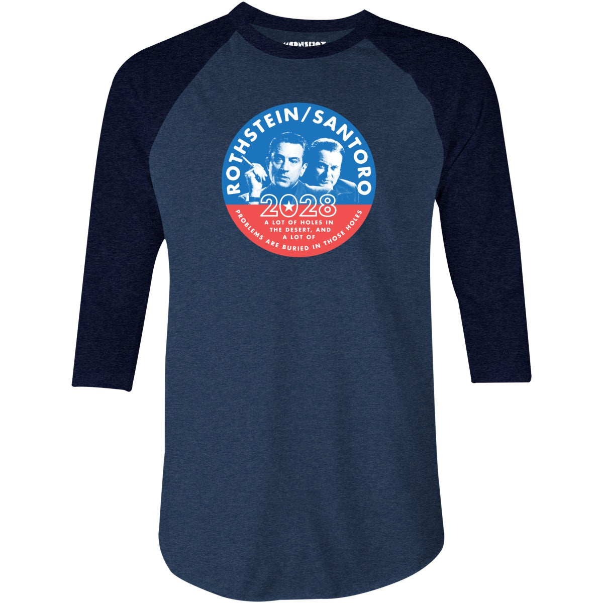 Rothstein Santoro 2028 - 3/4 Sleeve Raglan T-Shirt