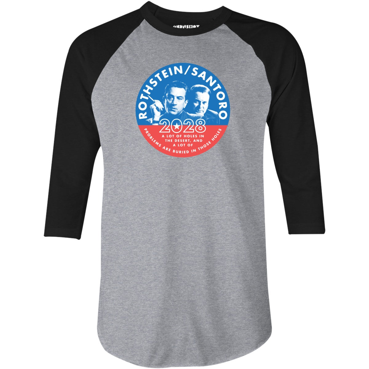 Rothstein Santoro 2028 - 3/4 Sleeve Raglan T-Shirt