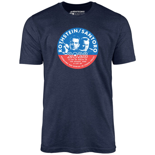 Rothstein Santoro 2028 - Heather Midnight Navy - Unisex T-Shirt