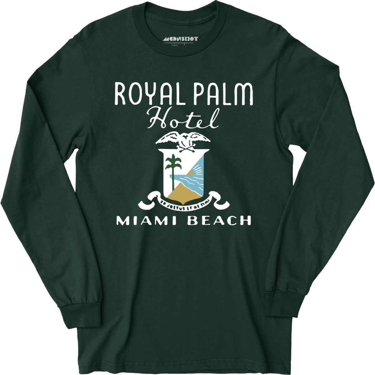 Royal Palm - Miami, FL - Vintage Hotel - Long Sleeve T-Shirt