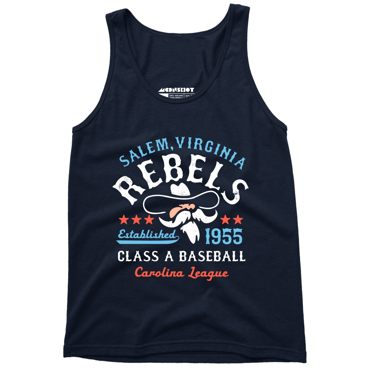 Salem Rebels - Virginia - Vintage Defunct Baseball Teams - Unisex Tank Top