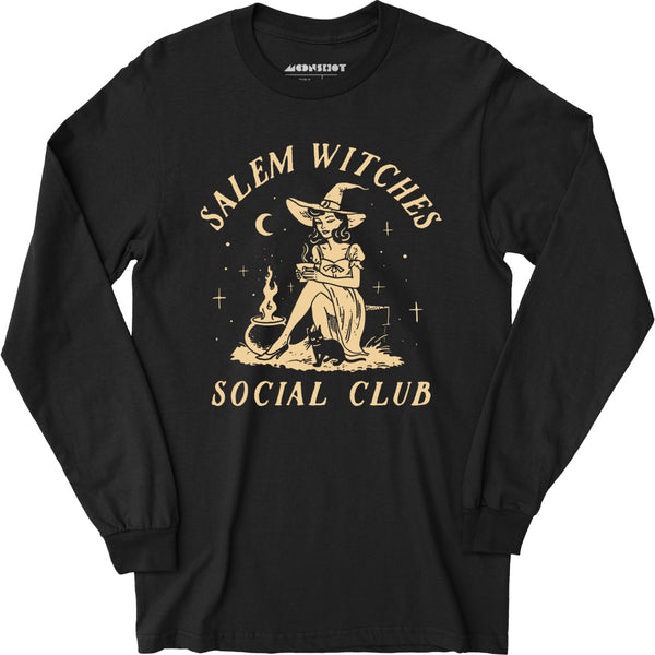 Salem Witches Social Club - Long Sleeve T-Shirt – m00nshot