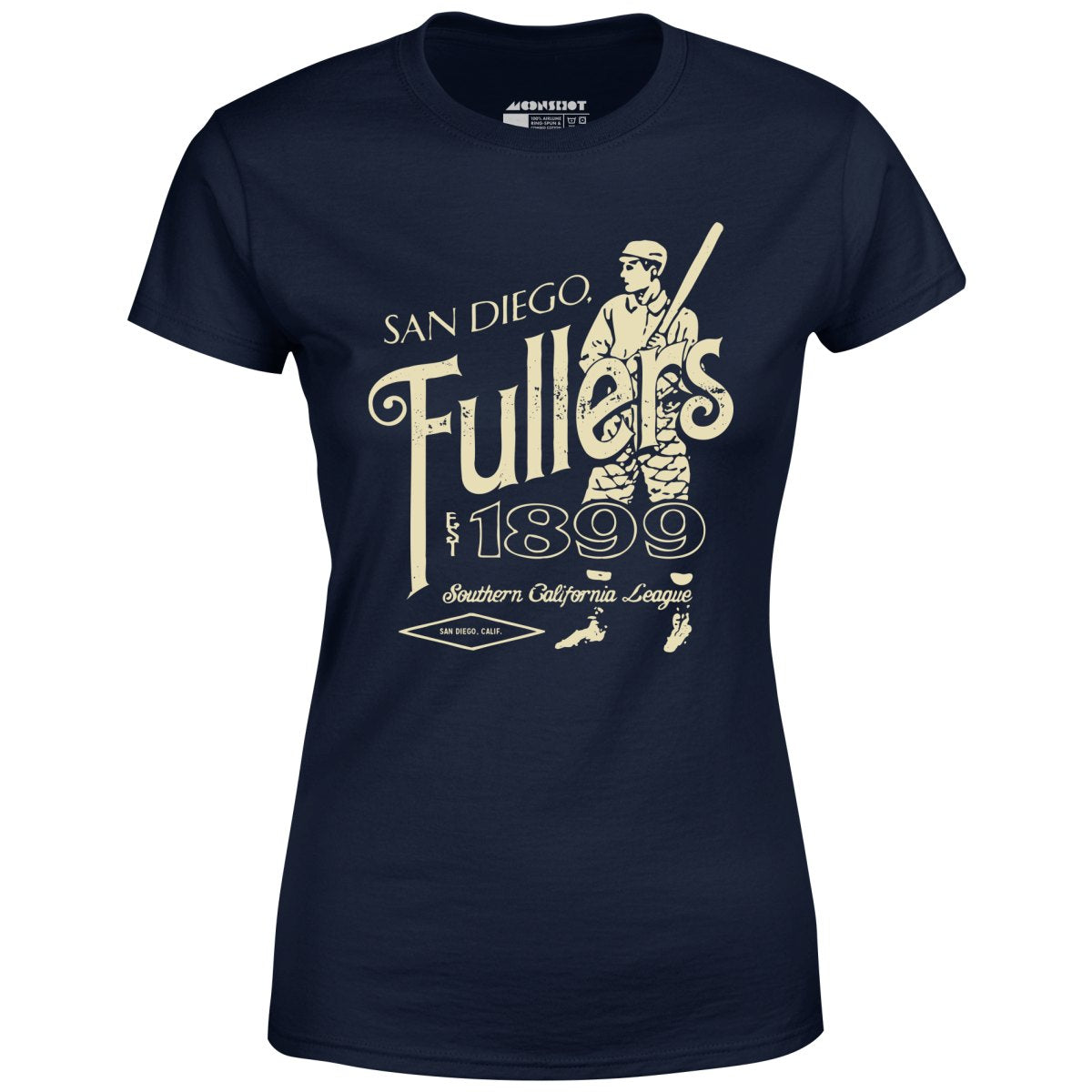 San Diego Fullers - California - Vintage Defunct Baseball Teams - Women's T-Shirt