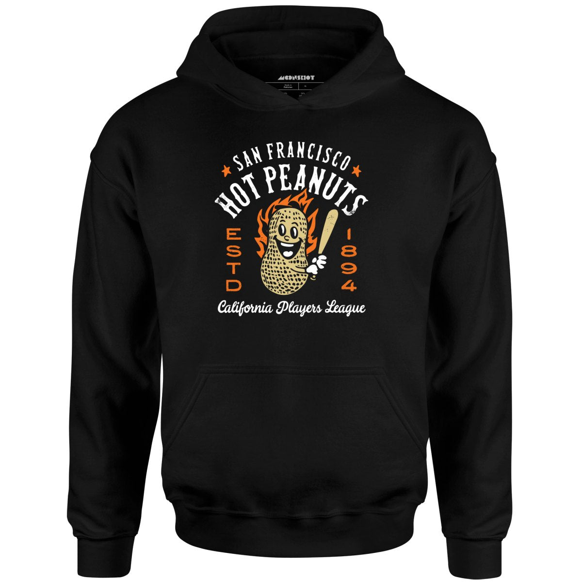 San Francisco Hot Peanuts - California - Vintage Defunct Baseball