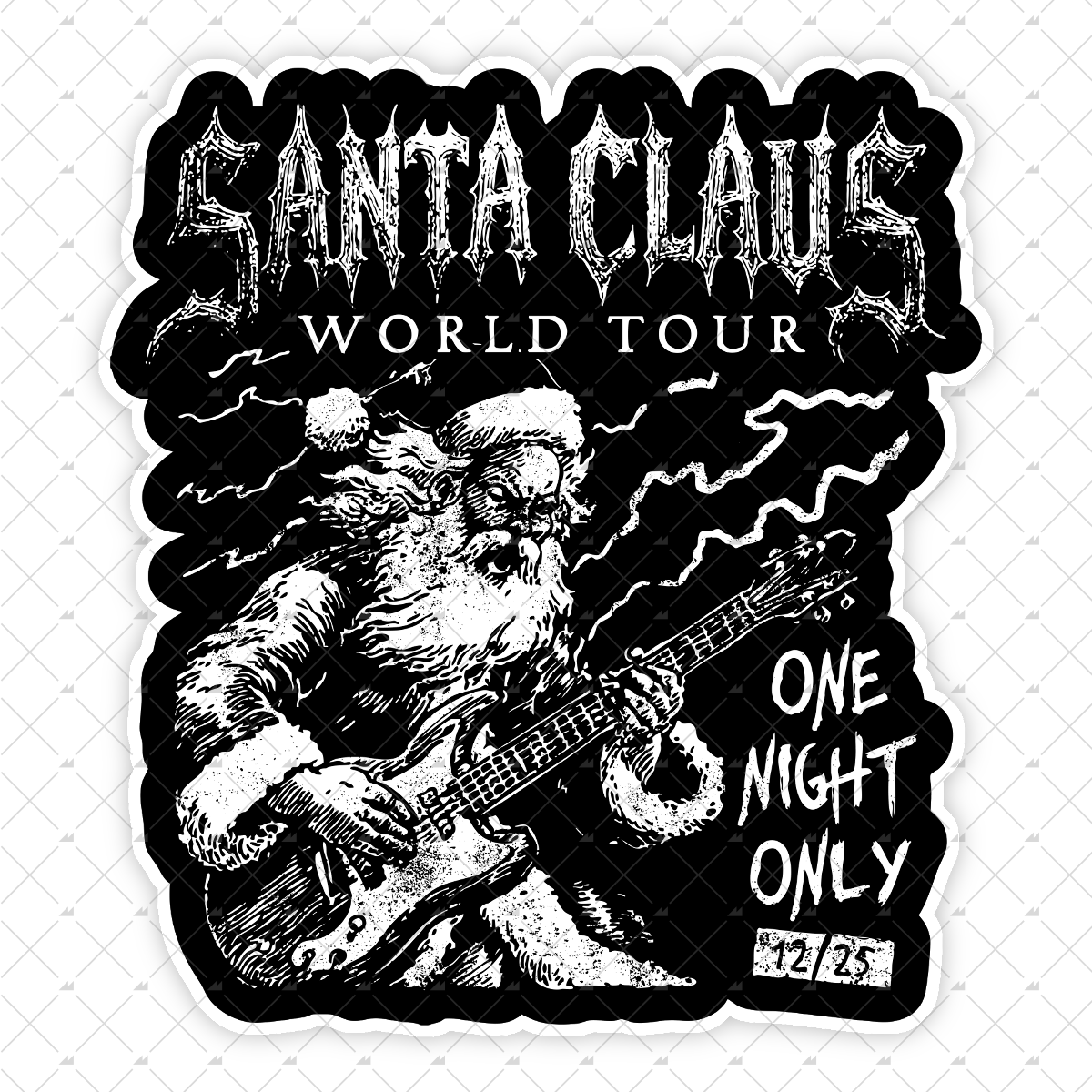 Santa Claus World Tour - Sticker