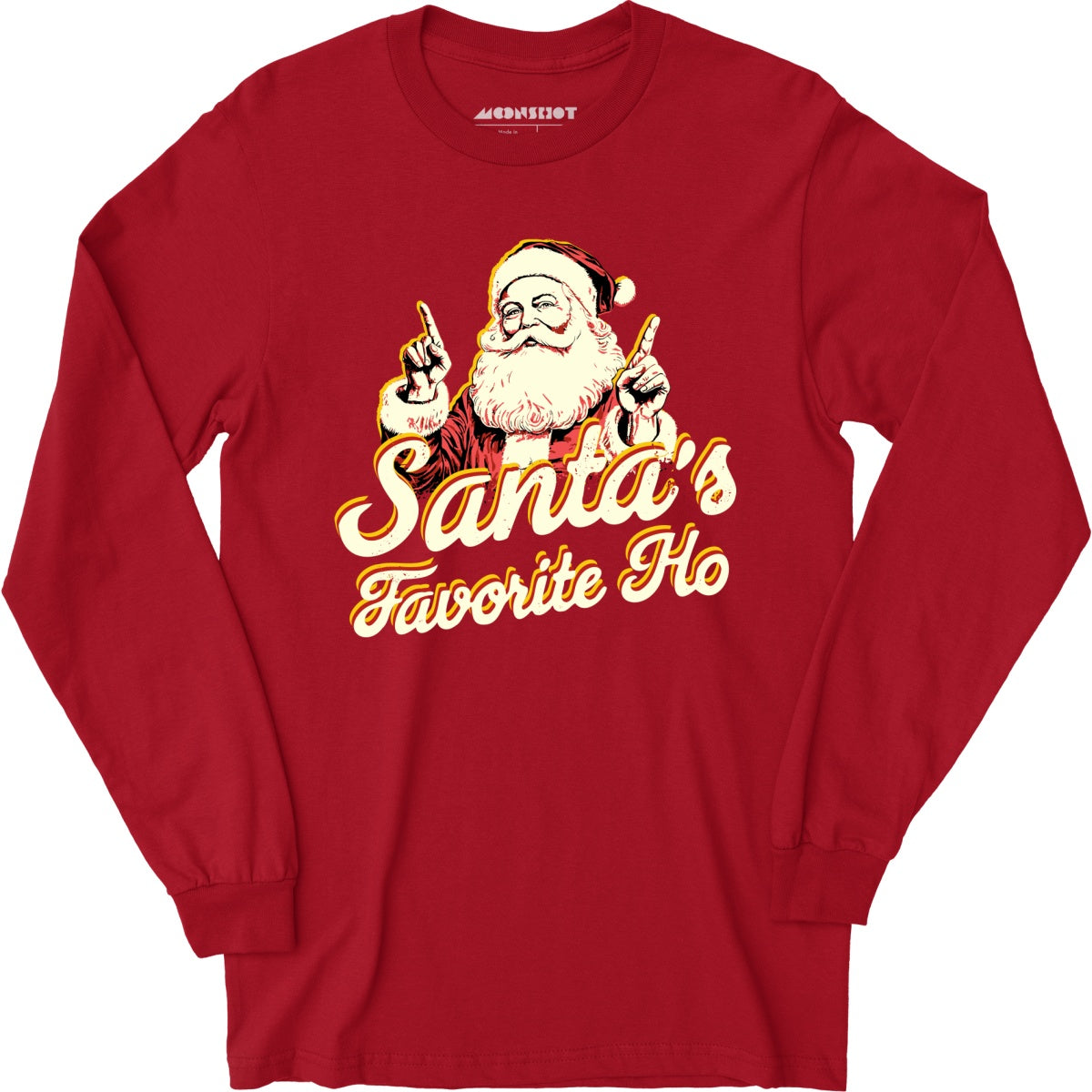 Santa's Favorite Ho - Long Sleeve T-Shirt