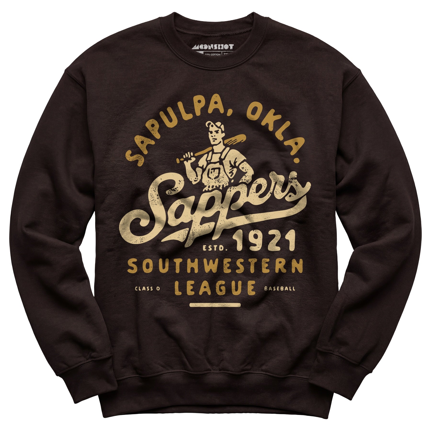 Sapulpa Sappers - Oklahoma - Vintage Defunct Baseball Teams - Unisex Sweatshirt
