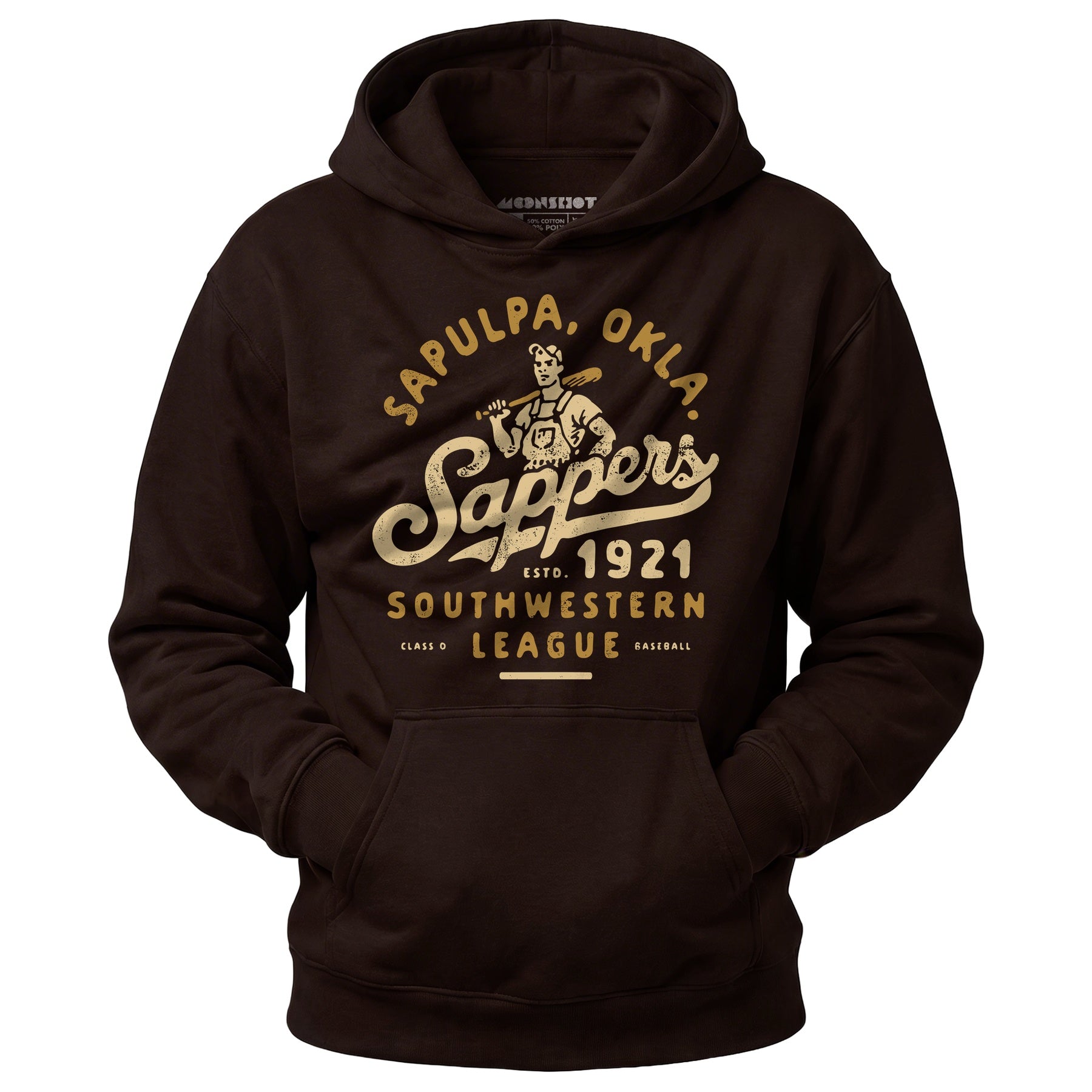Sapulpa Sappers - Oklahoma - Vintage Defunct Baseball Teams - Unisex Hoodie