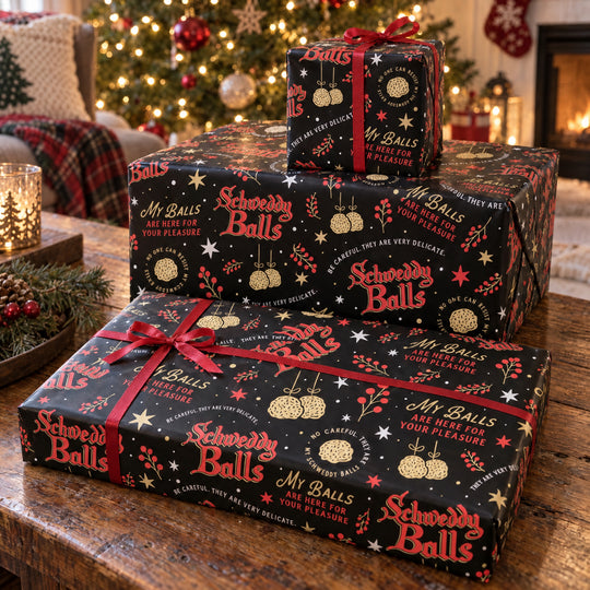 Schweddy Balls - Gift Wrapping Paper