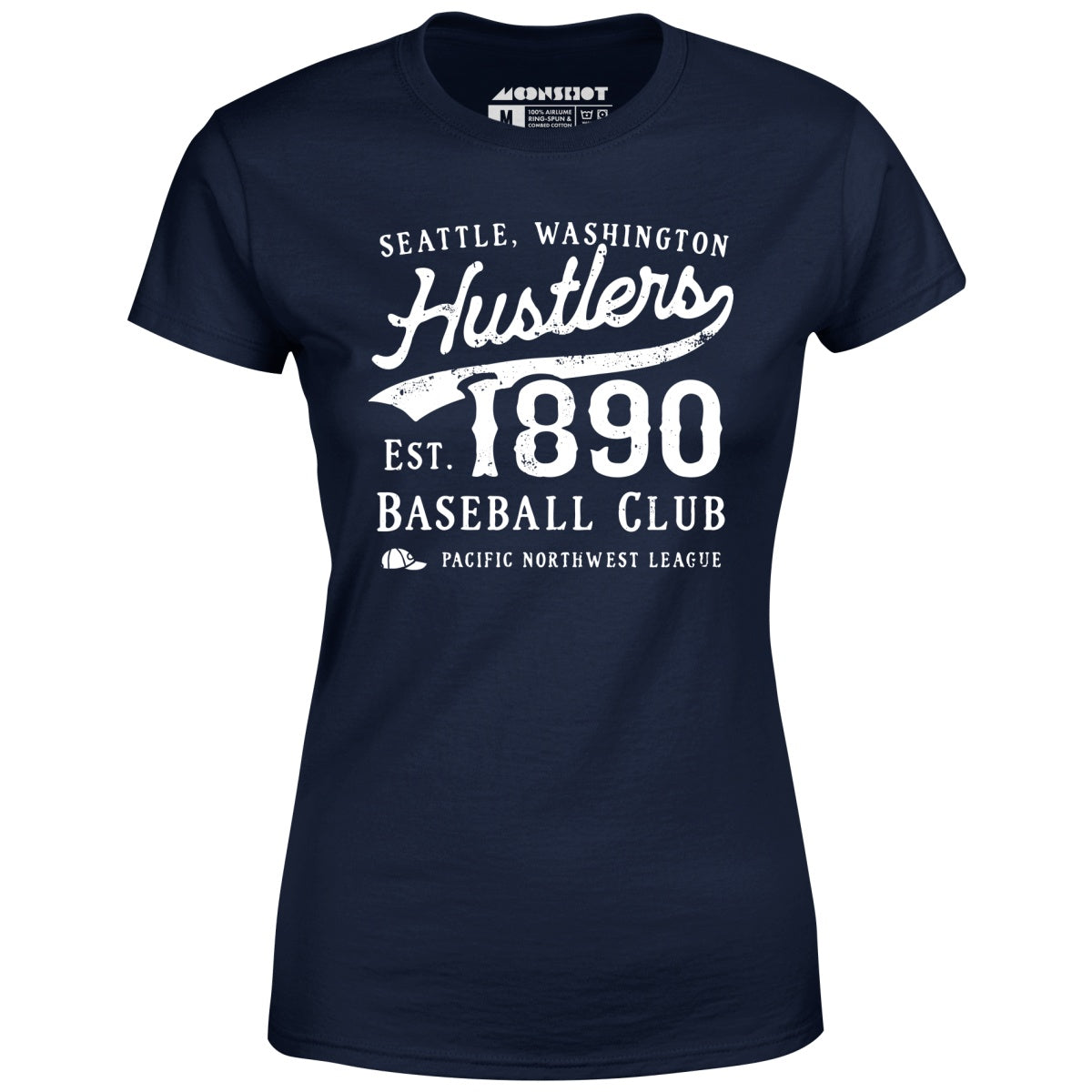 Seattle Hustlers - Washington - Vintage Defunct Baseball Teams - Women's T-Shirt