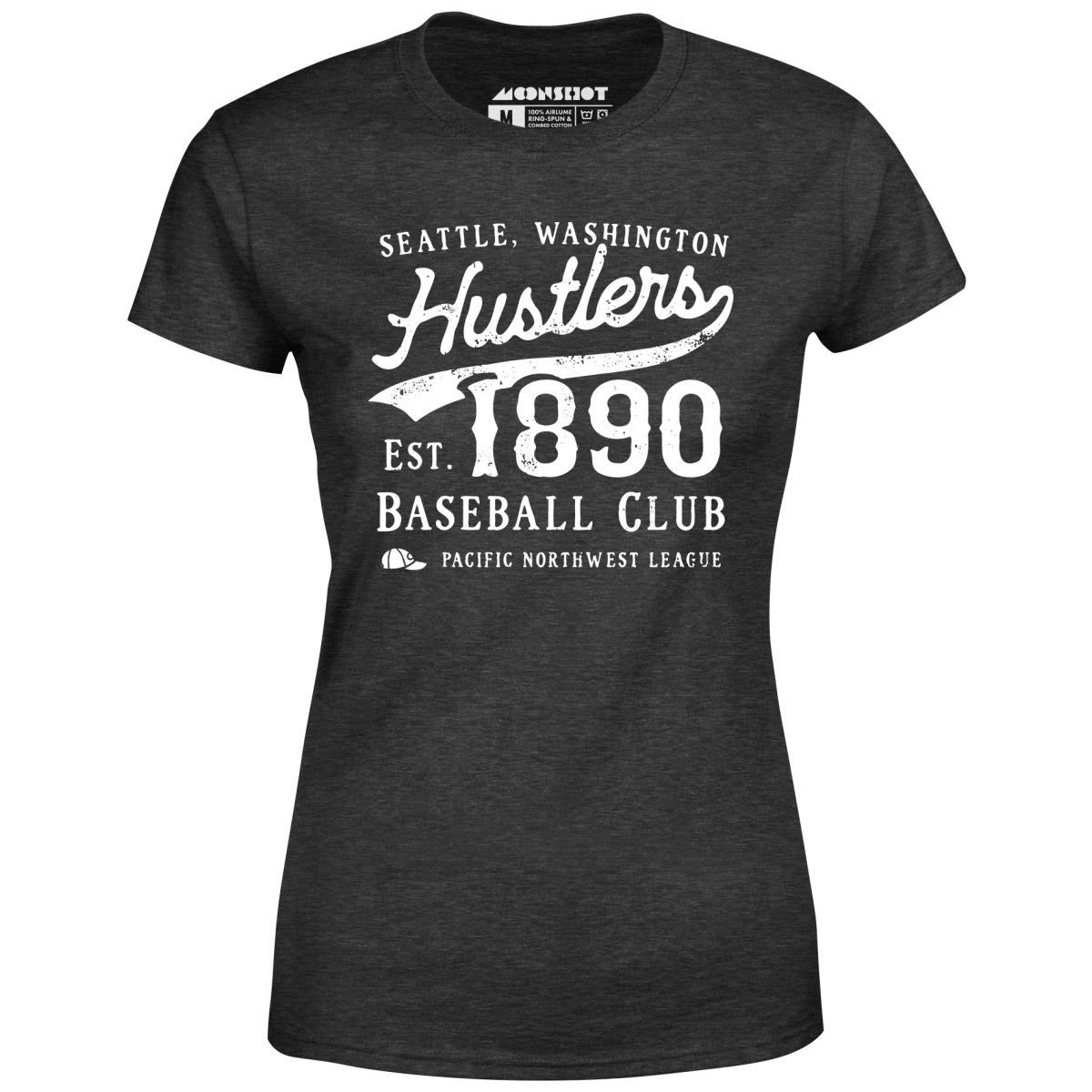 Seattle Hustlers - Washington - Vintage Defunct Baseball Teams - Women's T-Shirt