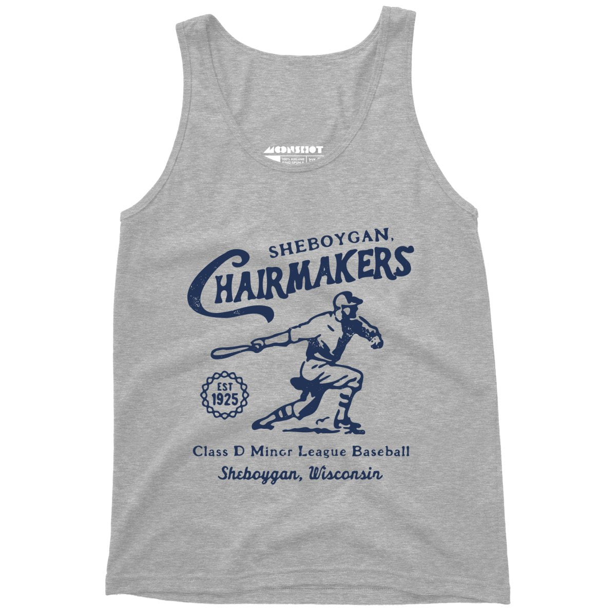 Sheboygan Chairmakers - Wisconsin - Vintage Defunct Baseball Teams - Unisex Tank Top